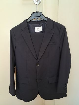 Traje azul Zara 10 -11 años 