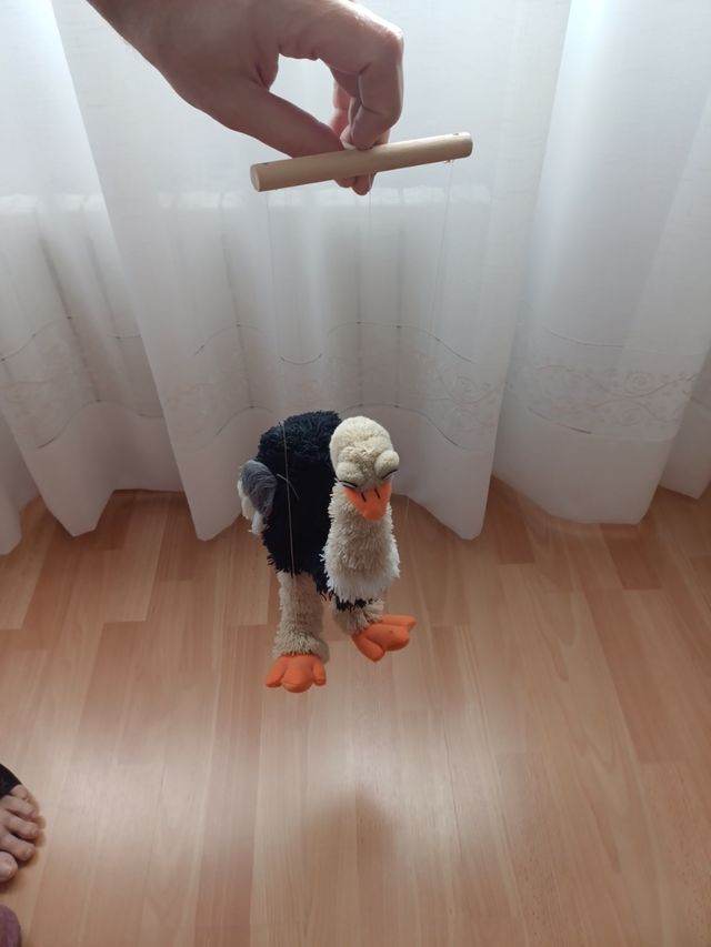 Marioneta Avestruz