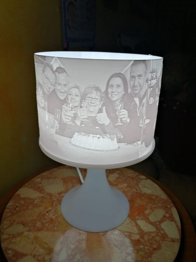 Lampada personalizzabile