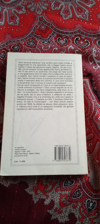 Libro "Dieci piccoli indiani"