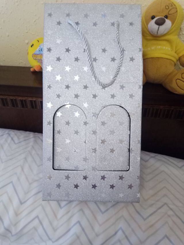 Bolsa de regalo para botellas de vino
