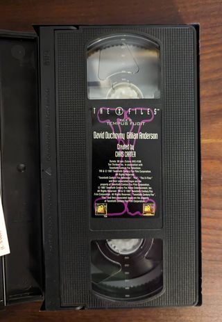X-Files File 8 Tempus Fugit VHS