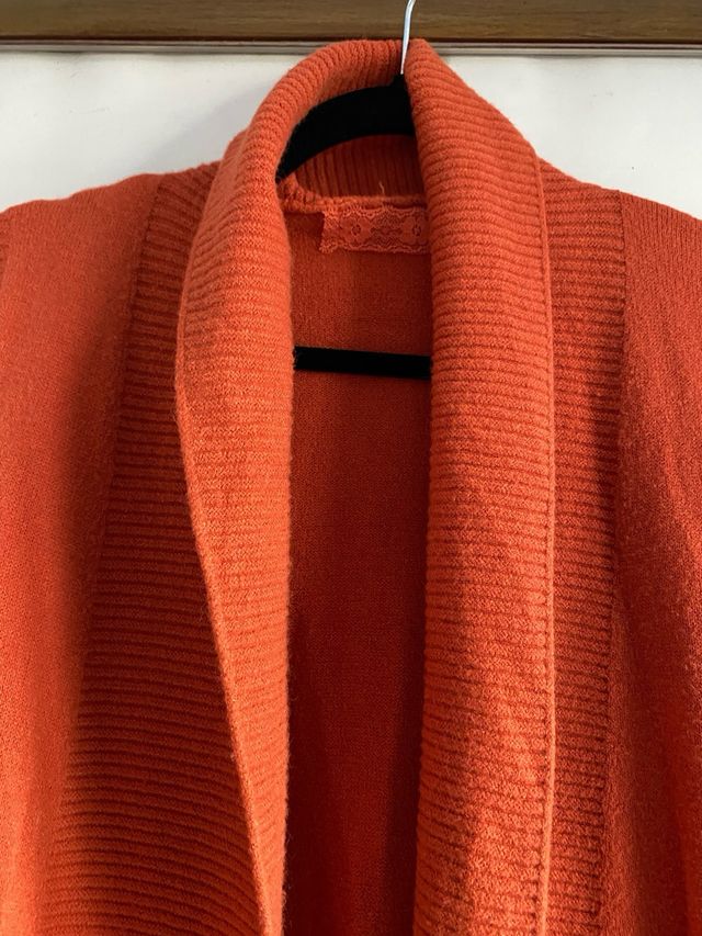 chaleco naranja sin mangas  T.U