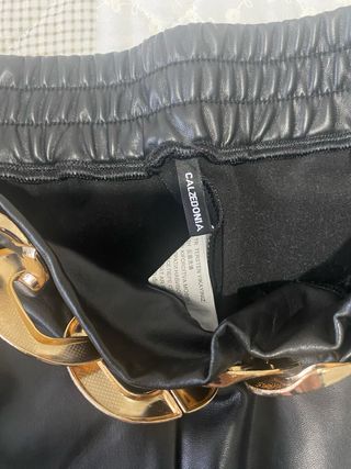 pantalon polipiel recto 