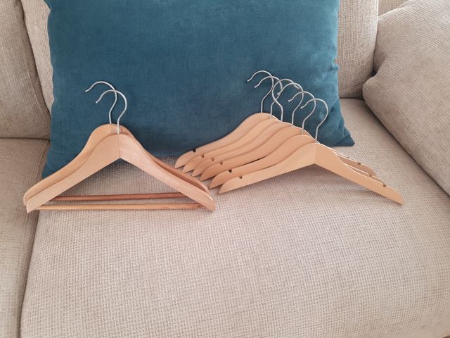 Perchas madera infantiles