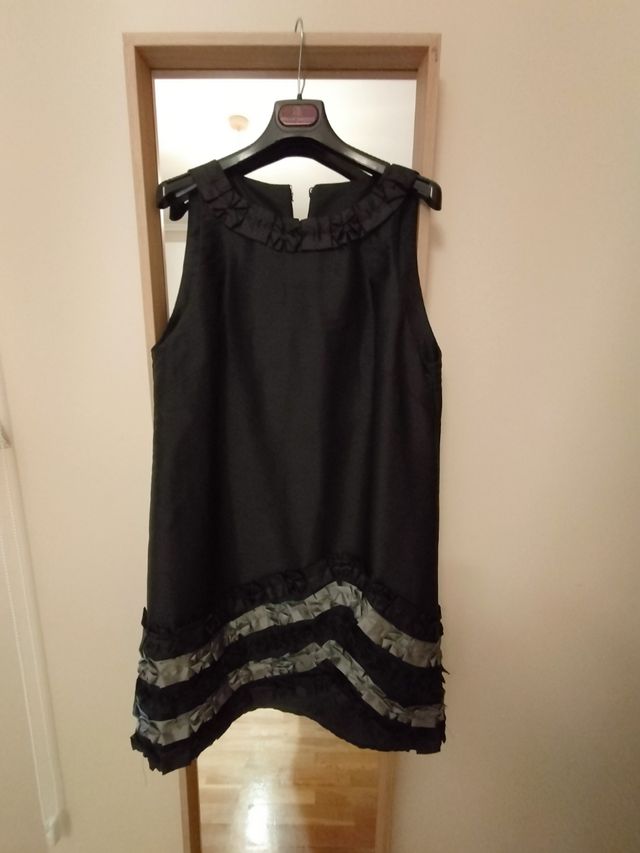 Vestido de vestir T 42 + pendientes y torera .