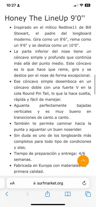 tablas de surf,long