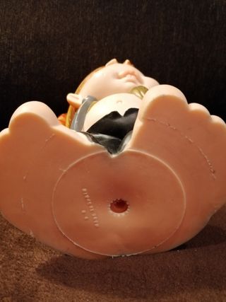 Muñeco goma BB antiguo