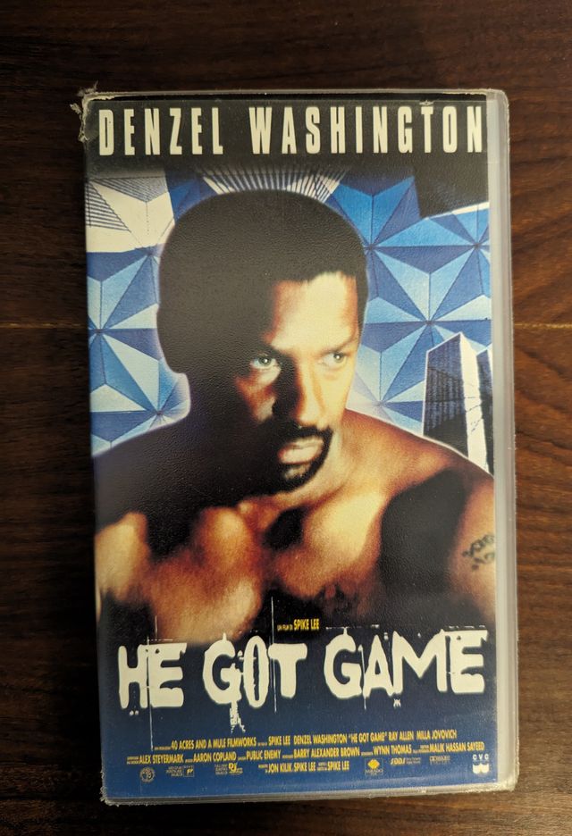 He Got Game VHS Italiano