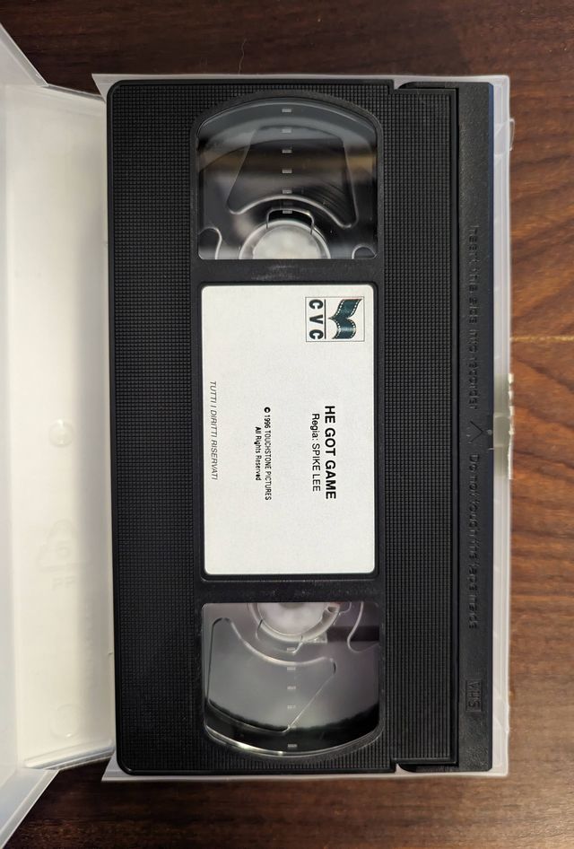 He Got Game VHS Italiano