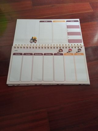 Weekly plannet Harry Potter