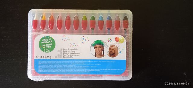 Colori per viso Carnevale 🎭🎊