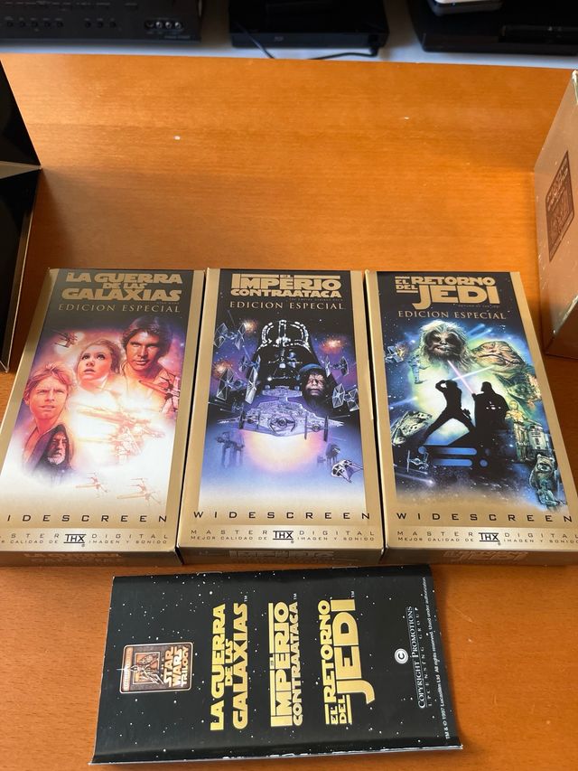 Trilogía la Guerra de las Galaxias VHS