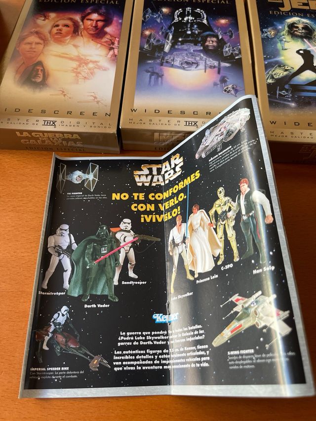 Trilogía la Guerra de las Galaxias VHS