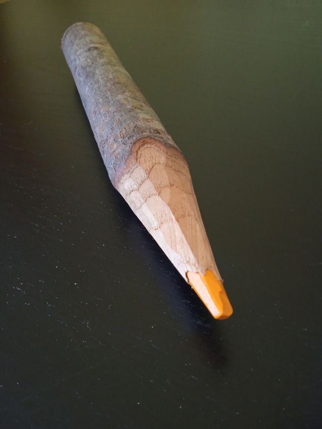 Matita grande in legno ✏️