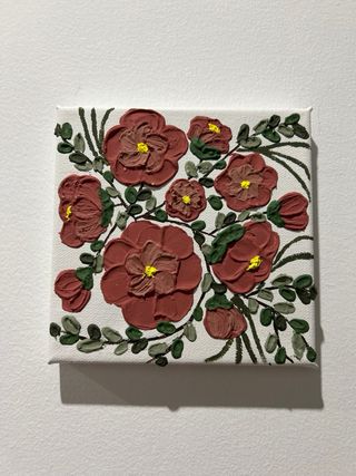 dipinto texture in rilievo