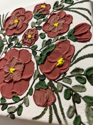 dipinto texture in rilievo