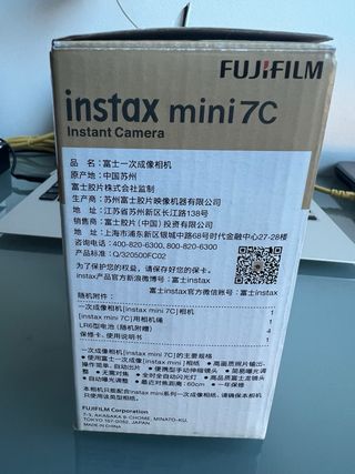 Instax mini 7c