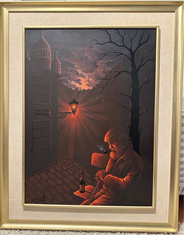 Nicolas Riaboff Pintura al Óleo sobre Lienzo