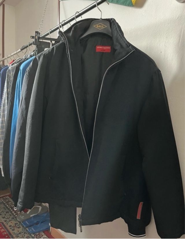 giacca invernale nera