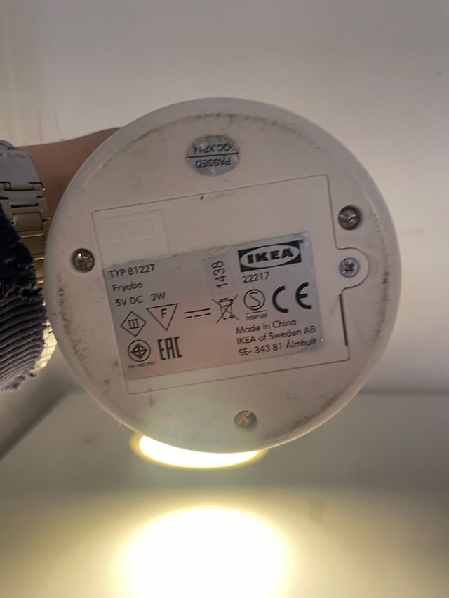 LAMPADA VINTAGE IKEA FRYEBO DESIGN FLESSIBILE LED