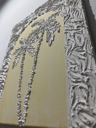 dipinto texture in rilievo