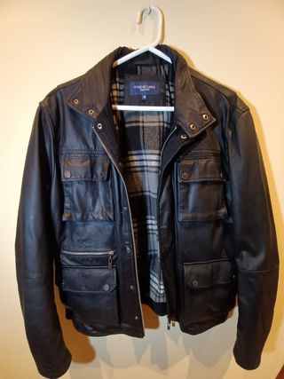 Cazadora piel hombre Studio Classics talla L
