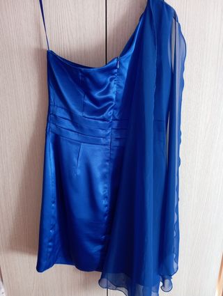 Vestido fiesta azul