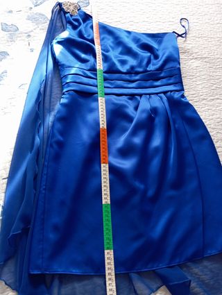 Vestido fiesta azul