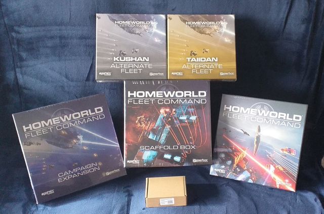 MC NUEVO Homeworld Fleet Command KS + Errata Pack