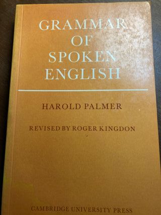 Grammar of Spoken English