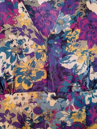 Vestido estampado floral