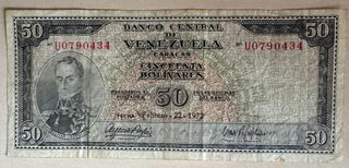 Billetes Venezolanos.