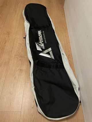 Tabla Snowboard con fijaciones y funda