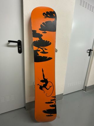 Tabla Snowboard con fijaciones y funda