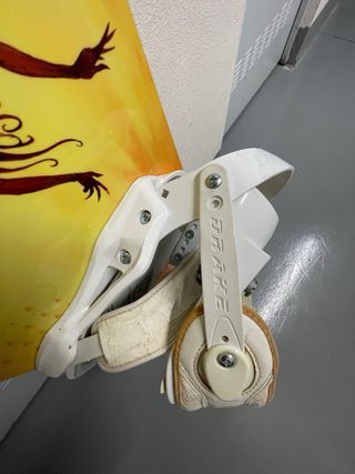 Tabla Snowboard con fijaciones y funda