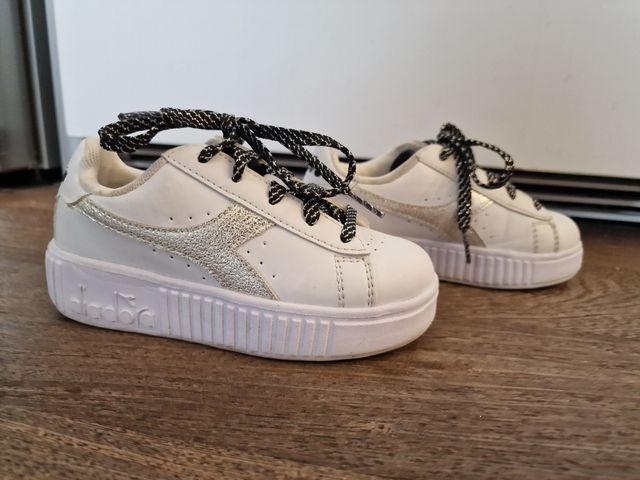 Diadora Game Step metallic bambina n. 28