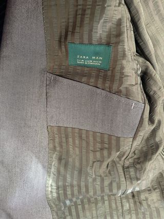 Traje hombre Gris Zara