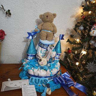 Tartas de pañales bebés