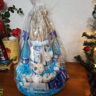 Tartas de pañales bebés