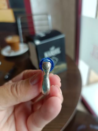 Anillo uno de 50 piedra turquesa 