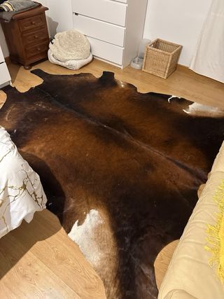 Piel auténtica de vaca