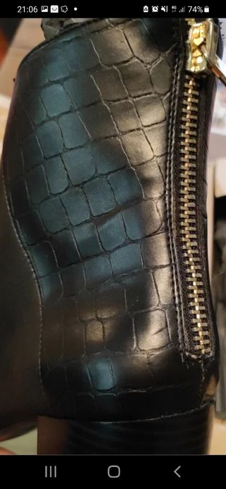 Botines piel  nuevos a estrenar