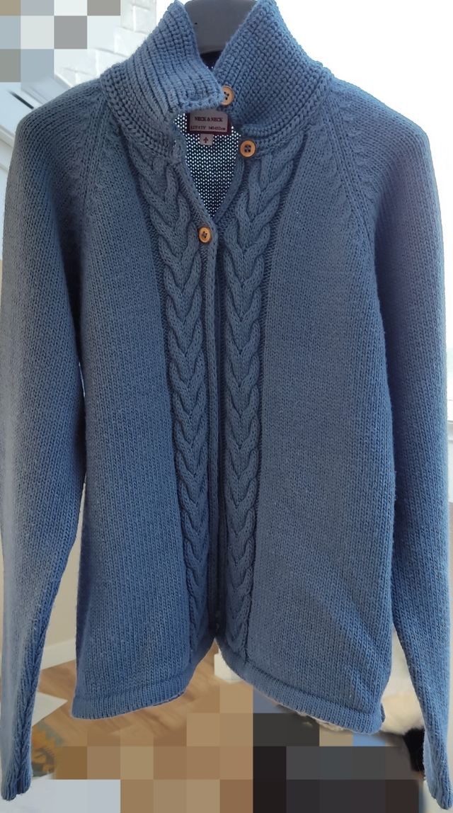 Chaqueta larga puntoNECK&NECK niña12-13A