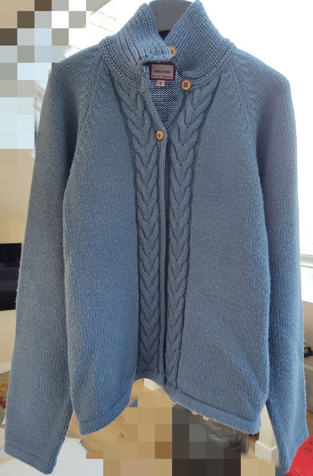 Chaqueta larga puntoNECK&NECK niña12-13A