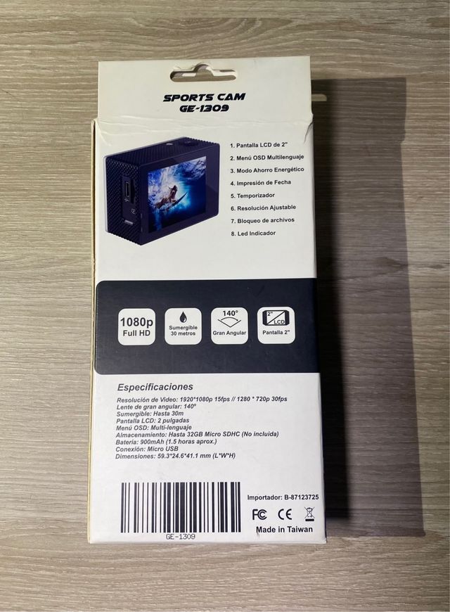 Cámara GoPro Full HD