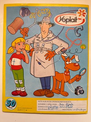 Álbum INSPECTOR GADGET + CROMOS.