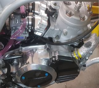 Tapa embrague pulida Yamaha banshee