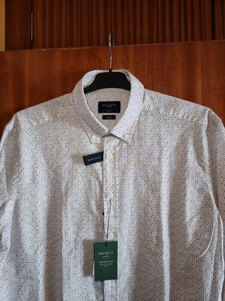 HACKETT ORIGINAL,SLIM FIT, CAMISA HOMBRE 🚹 