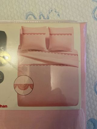 Sabanas de 1,05 bordadas